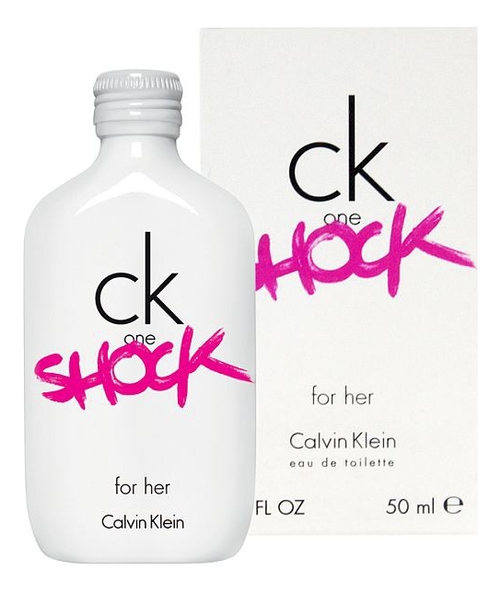 

CK One Shock For Her: туалетная вода 50мл, CK One Shock For Her