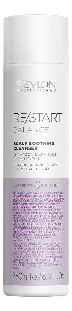 

Мягкий шампунь для чувствительной кожи головы Restart Balance Scalp Soothing Cleanser: Шампунь 250мл, Мягкий шампунь для чувствительной кожи головы Restart Balance Scalp Soothing Cleanser