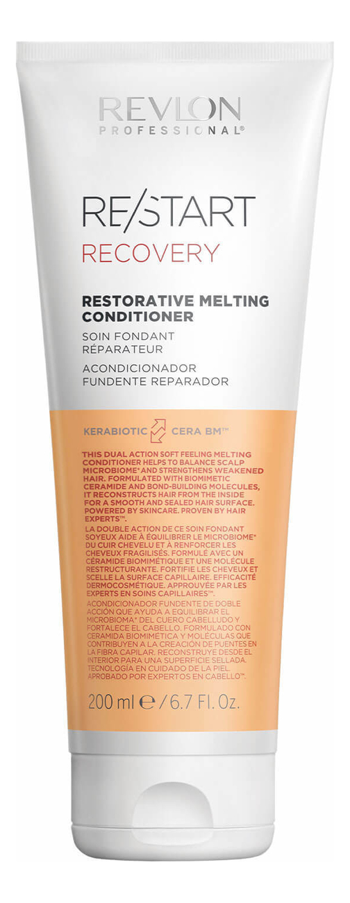 Купить Восстанавливающий кондиционер для волос Restart Recovery Restorative Melting Conditioner: Кондиционер 200мл, Revlon Professional