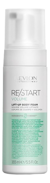 Пена для объема волос Restart Volume Lift-up Body Foam 165мл пена для объема label m volume foam 210 мл