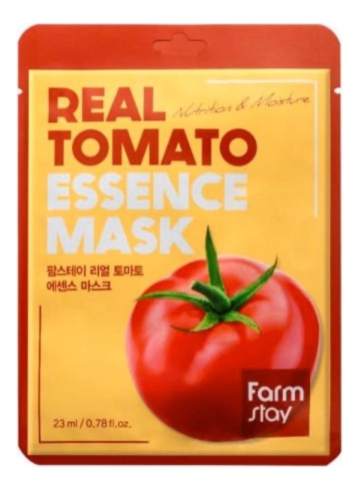 

Тканевая маска для лица с экстрактом томата Real Tomato Essence Mask 23мл: Маска 5шт, Тканевая маска для лица с экстрактом томата Real Tomato Essence Mask 23мл
