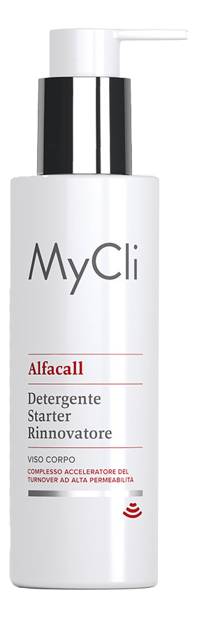 

Кератолическое очищающее средство для лица и тела Alfacall Renewing Started Cleancer 200мл