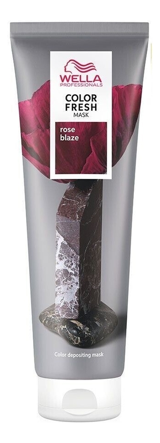 цена Оттеночная кремовая маска для волос Color Fresh 150мл: Roze Blaze