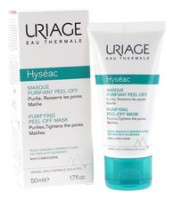 Uriage Очищающая маска-пленка для лица Masque Purifiant Peel-Off Hyseac 50мл