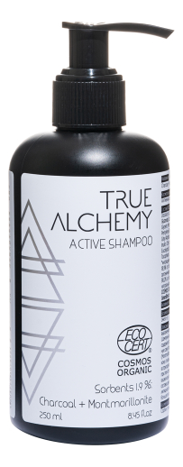 Активный шампунь для волос Active Shampoo Sorbents 1,9% Charcoal + Montmorillonite 250мл