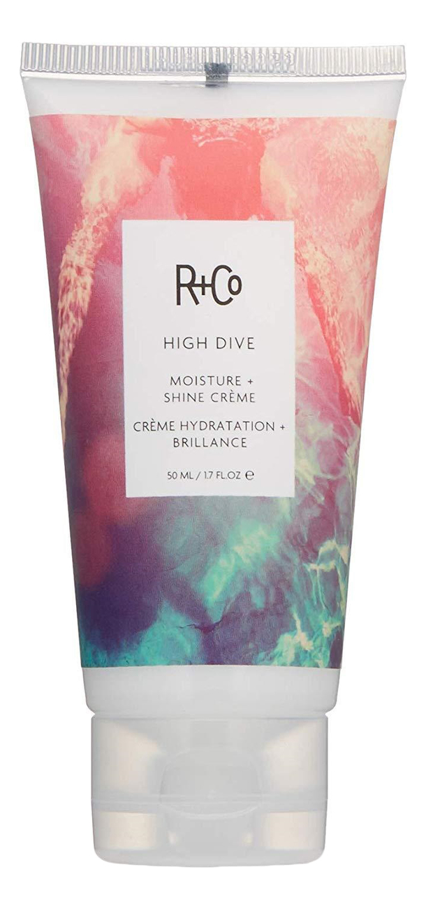 Увлажняющий крем для блеска волос High Dive Moisture + Shine Creme: Крем 50мл увлажняющий крем для блеска волос r co high dive moisture