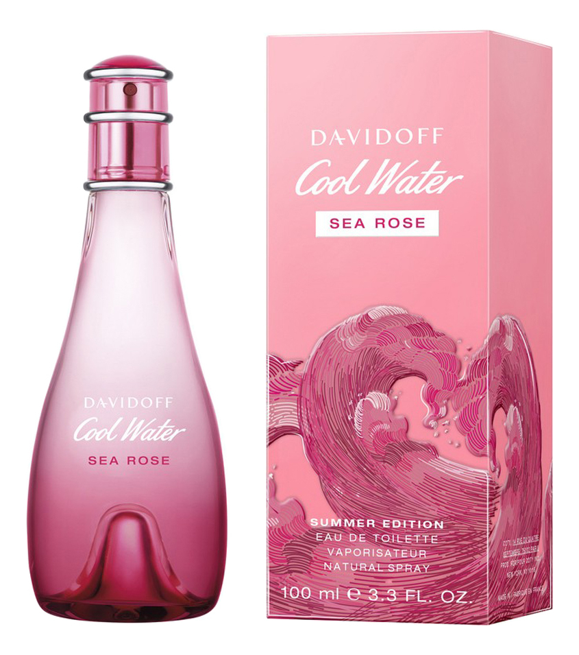 

Cool Water Sea Rose Summer Edition: туалетная вода 100мл уценка, Cool Water Sea Rose Summer Edition