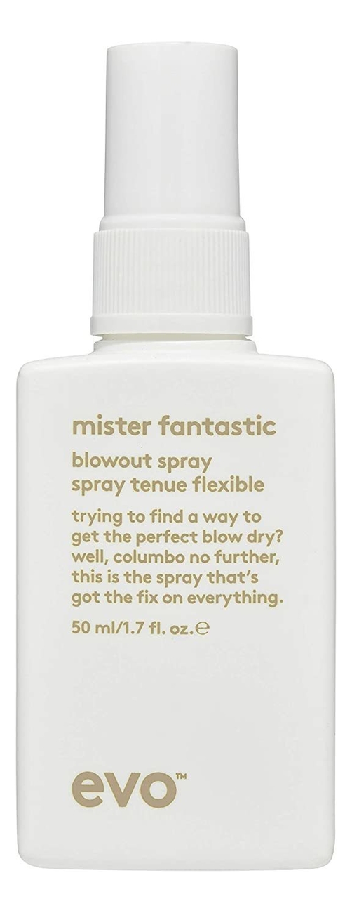 Универсальный стайлинг-спрей для волос Mister Fantastic Blowout Spray: Спрей 50мл универсальный стайлинг спрей evo mister fantastic blowout spray