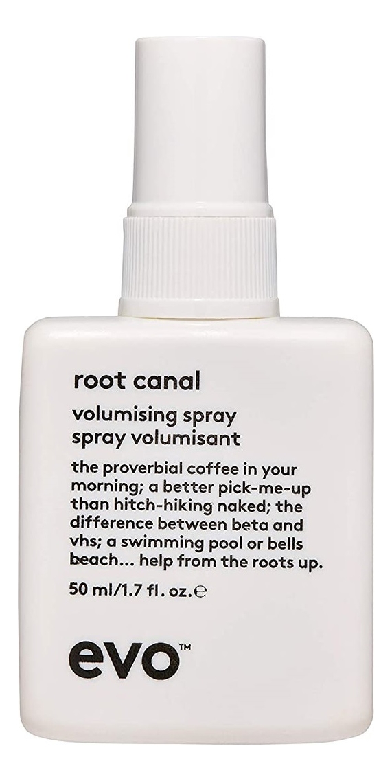 

Спрей для прикорневого объема волос Root Canal Volumising Spray: Спрей 50мл, Спрей для прикорневого объема волос Root Canal Volumising Spray