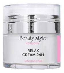Купить Крем для чувствительной кожи лица с гиалуроновой кислотой Harmony Relax Cream 24H: Крем 30мл, Beauty Style