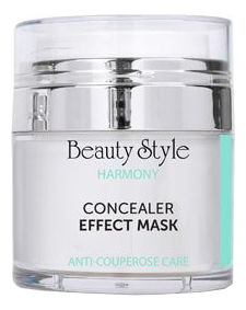 Антикуперозная маска для лица с эффектом консилера Harmony Concealer Effect Mask: Маска 50мл