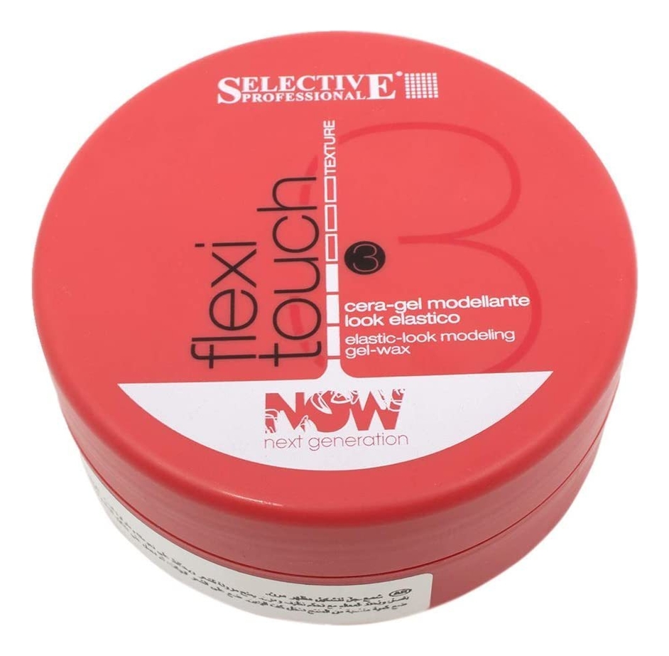 

Моделирующий воск-гель для эластичной фиксации волос Now Texture Flexi Touch 100мл