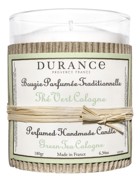 

Ароматическая свеча Perfumed Handmade Candle Green Tea Cologne 180г (зеленый чай)