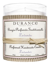 Durance Ароматическая свеча Perfumed Handmade Candle Lavender 180г (лаванда)