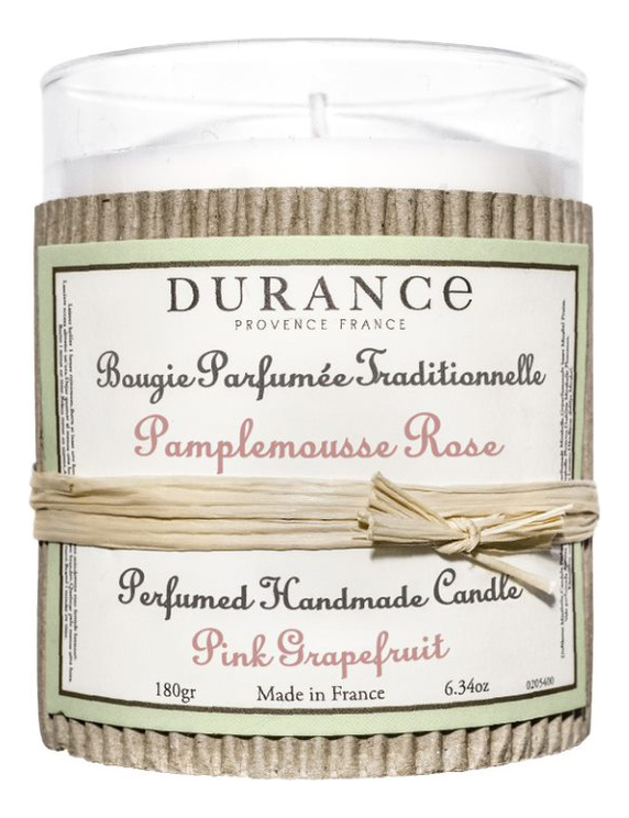 

Ароматическая свеча Perfumed Handmade Candle Pink Grapefruit 180г (розовый грейпфрут)