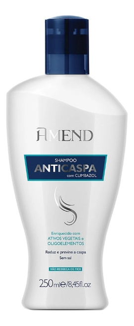 

Шампунь для волос против перхоти с растительными экстрактами Antidandruff Shampoo Climbazol 250мл