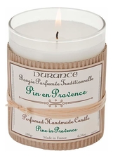 Durance Ароматическая свеча Perfumed Handmade Candle Pine In Provence 180г (сосны Прованса)