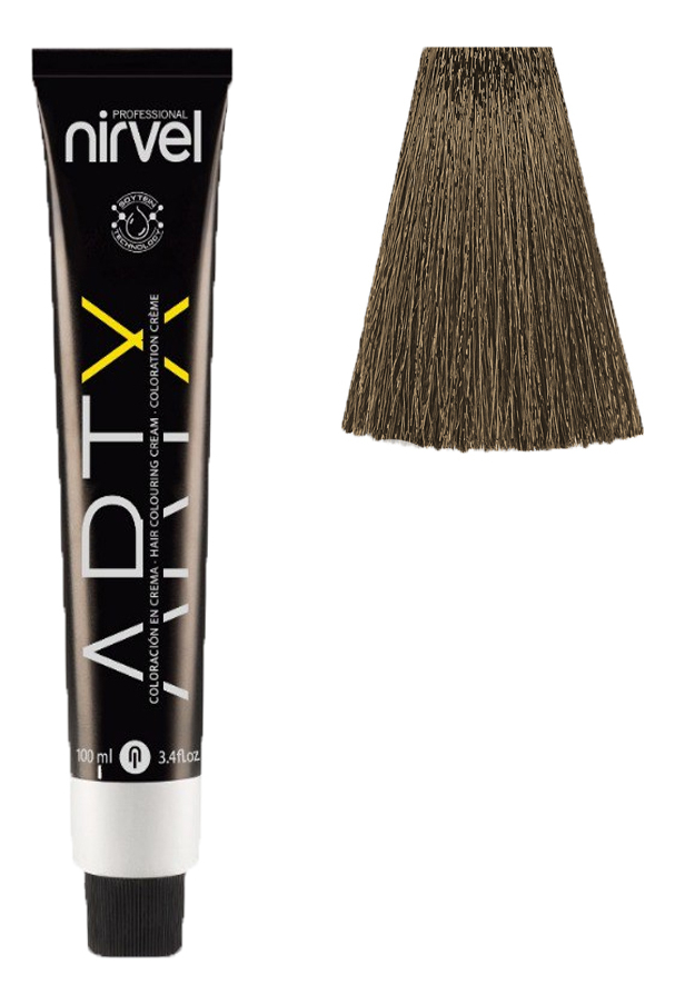 Краска для волос на основе протеинов пшеницы Color ARTX 100мл: 7 Средний блондин