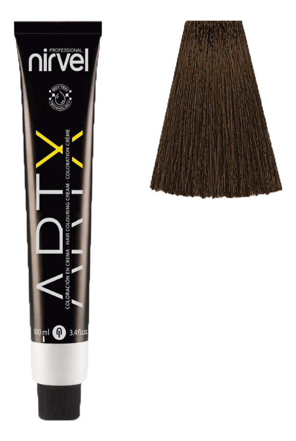 Купить Краска для волос на основе протеинов пшеницы Color ARTX 100мл: 7-07 Теплый натуральный средний блондин, Nirvel Professional