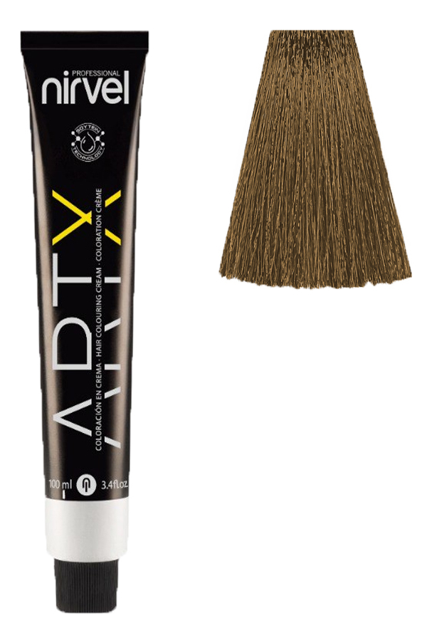 Купить Краска для волос на основе протеинов пшеницы Color ARTX 100мл: 8-07 Теплый натуральный светлый блондин, Nirvel Professional