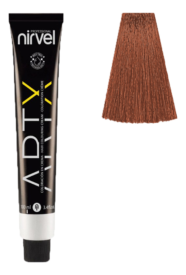 Краска для волос на основе протеинов пшеницы Color ARTX 100мл: 8-44 Интенсивно-медный блондин