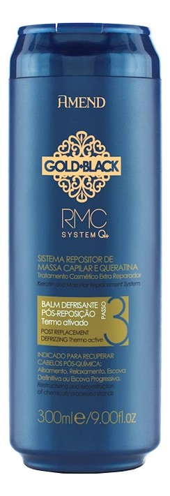 

Кондиционер для волос Gold Black RMC System Q+ Conditioner 300мл