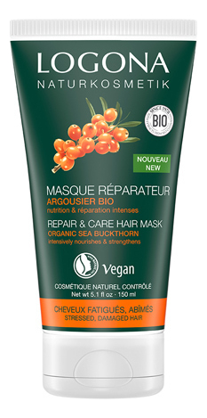 Маска для волос с Био-облепихой Repair & Care Hair Mask 150мл