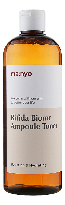 Тонер для лица с пробиотиками Bifida Biome Ampoule Toner: Тонер 300мл apivita дезодорант с прополисом и пробиотиками be fresh 24 часа защиты 12 50 мл