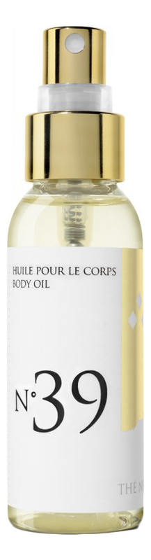 Массажное масло для тела Черный чай Huile De Massage Parfum The Noir: Масло 50мл
