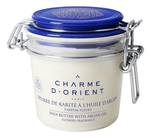 Масло для тела с цветочным ароматом Beurre De Karite A L’Huile D’Argan Parfum Fleurs