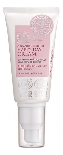 

Дневной крем-лифтинг для лица Organic Certified Happy Day Cream Anti-Age 50мл