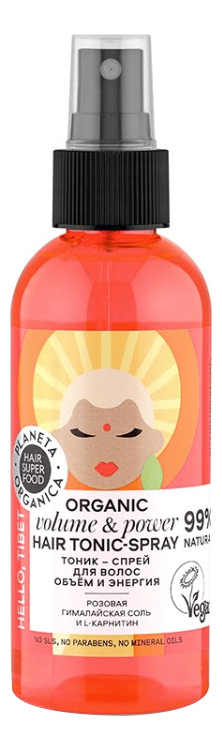 

Тоник-спрей для волос Объем и энергия Hair Super Food Tonic-Spray 170мл