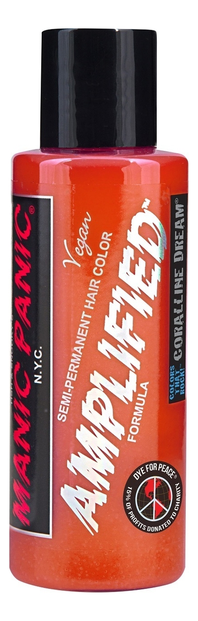 

Усиленная краска для волос Amplified Squeeze Bottle 118мл: Coralline Dream, Усиленная краска для волос Amplified Squeeze Bottle 118мл