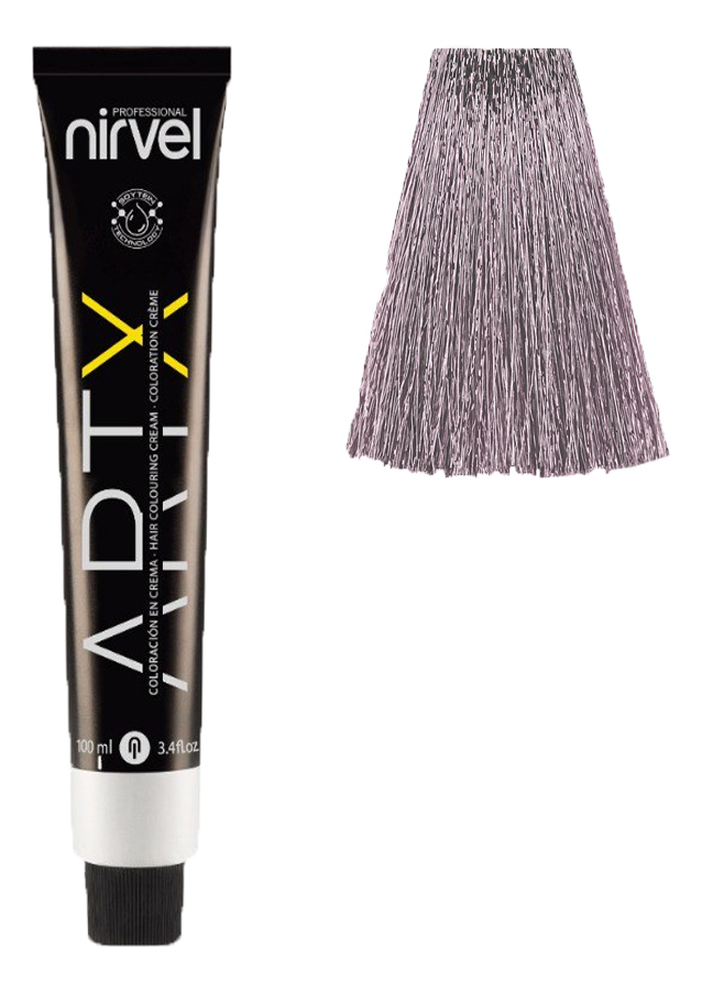 Купить Краска для волос на основе протеинов пшеницы Color ARTX 100мл: 10-65 Очень светлый блондин фиолетово-розовый, Nirvel Professional