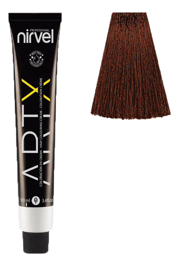 Купить Краска для волос на основе протеинов пшеницы Color ARTX 100мл: 6-44 Интенсивно-медный темный блондин, Nirvel Professional