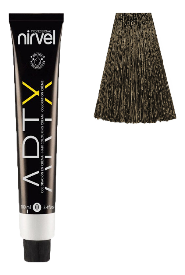 Краска для волос на основе протеинов пшеницы Color ARTX 100мл: 6-71 Холодный коричневый темный блондин