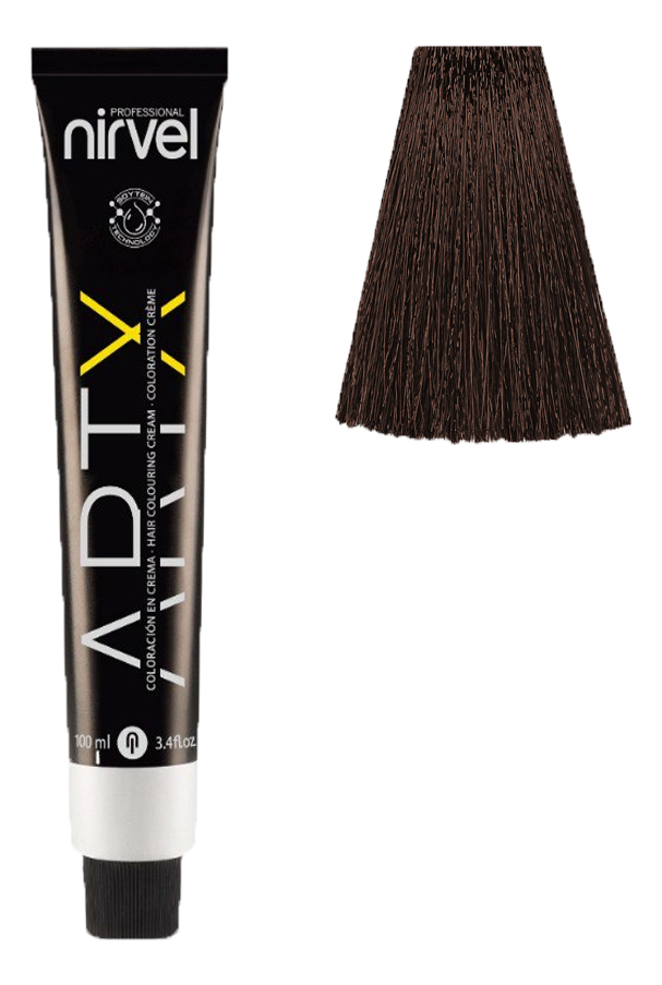 Купить Краска для волос на основе протеинов пшеницы Color ARTX 100мл: 6-75 Шоколадный темный блондин, Nirvel Professional