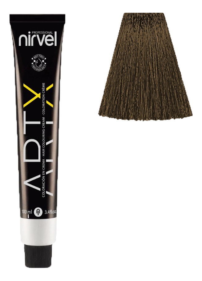 Краска для волос на основе протеинов пшеницы Color ARTX 100мл: 8 Блондин фото