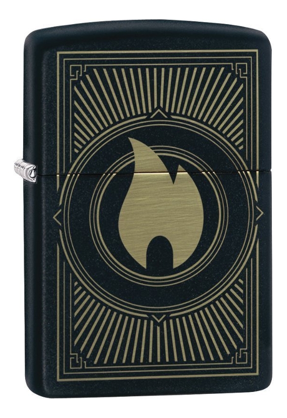 

Зажигалка бензиновая Classic Black Matte 49217