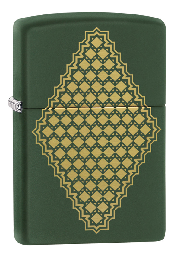 

Зажигалка бензиновая Classic Moss Green Matte 49220