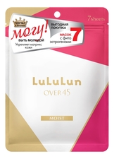 LuLuLun Тканевая маска Упругость и увлажнение зрелой кожи Over 45 Pink Camellia