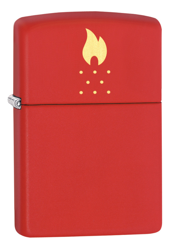 

Зажигалка бензиновая Classic Red Matte 49231