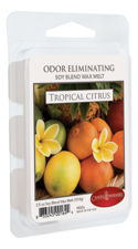 Candle Warmers Наполнитель для воскоплавов Тропический цитрус Odor Eliminating Melts Tropical Citrus 70,9г