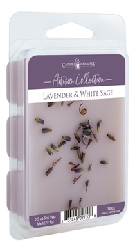 Наполнитель для воскоплавов Лаванда и белый шалфей Artisan Melts Lavender & White Sage 75г