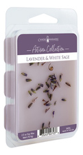 Candle Warmers Наполнитель для воскоплавов Лаванда и белый шалфей Artisan Melts Lavender & White Sage 75г
