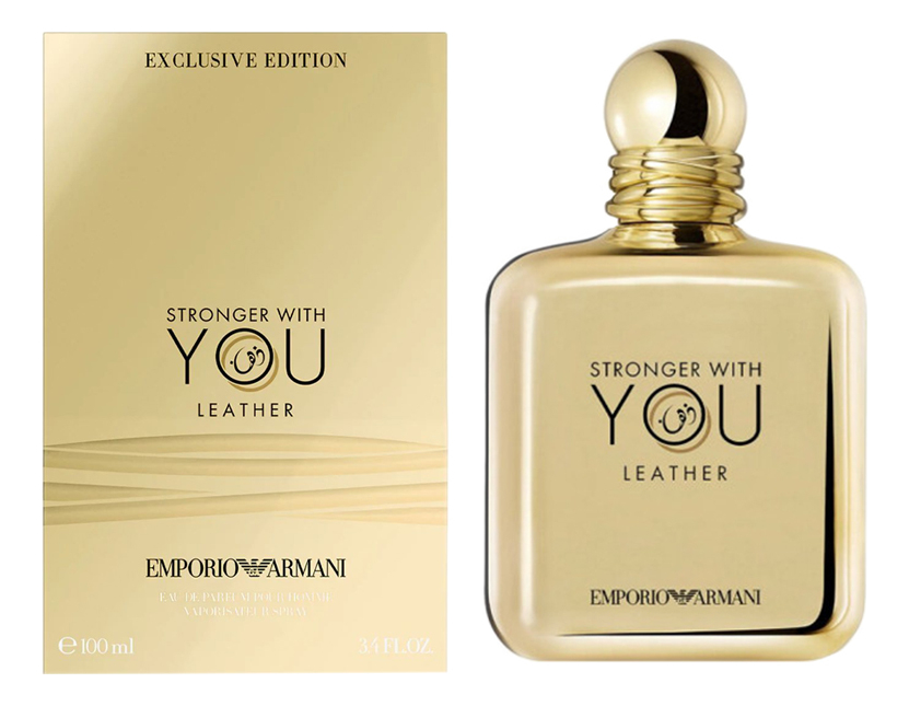 Emporio Stronger With You Leather: парфюмерная вода 100мл