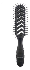 VESS Профессиональная расческа для укладки волос Skelton Brush (черная)