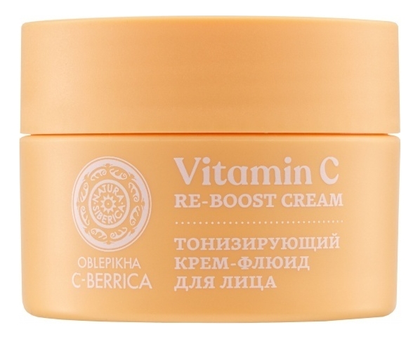Легкий тонизирующий крем-флюид для лица Oblepikha С-Berrica Re-Boost Cream 50мл