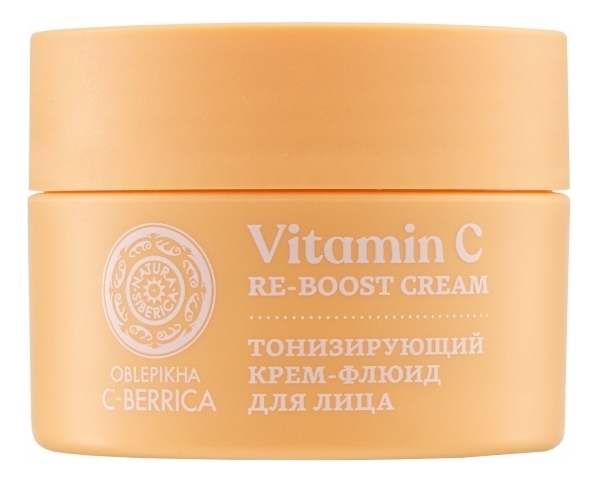 

Легкий тонизирующий крем-флюид для лица Oblepikha С-Berrica Re-Boost Cream 50мл