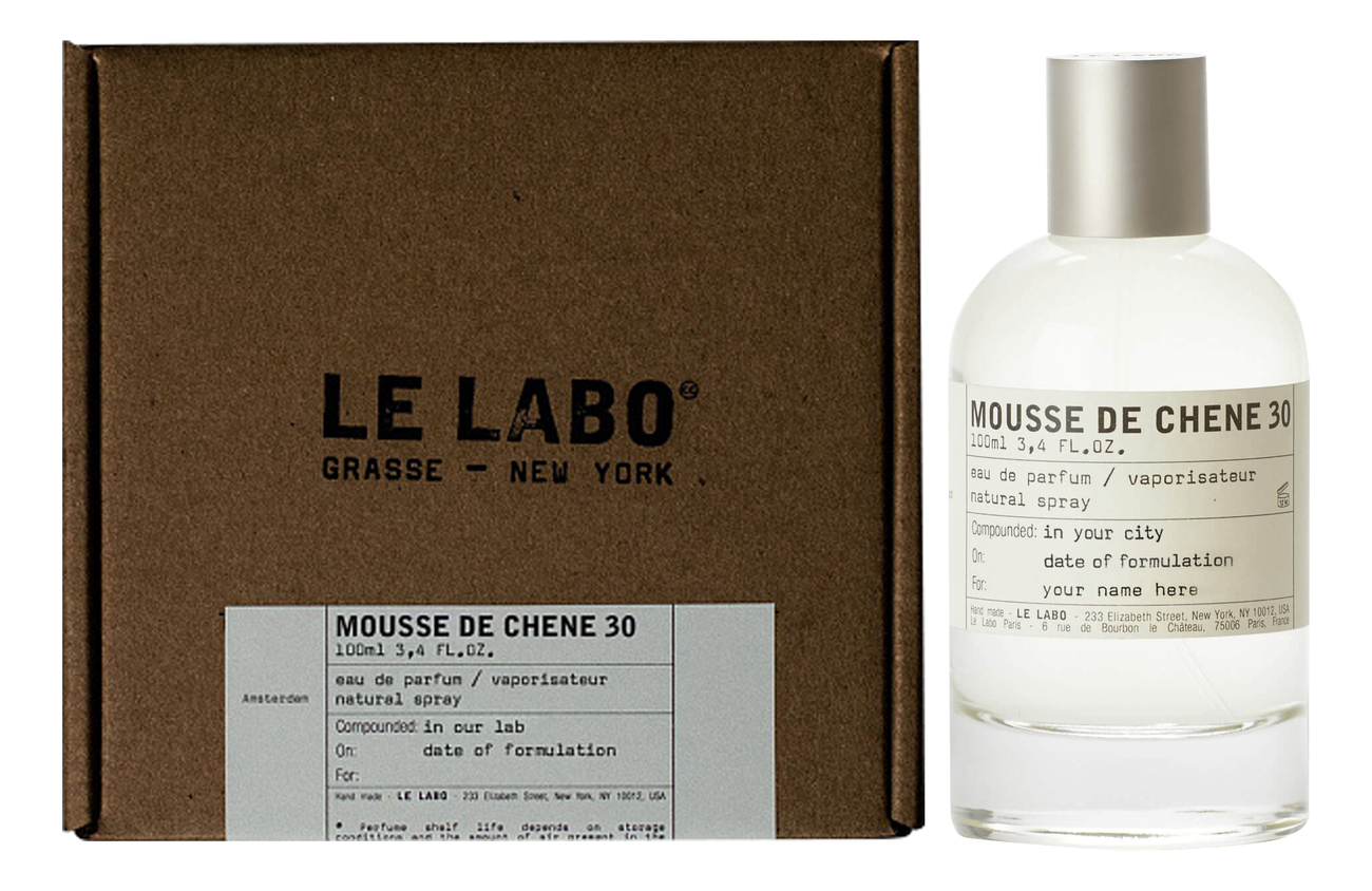 

Mousse De Chene 30: парфюмерная вода 100мл, Mousse De Chene 30